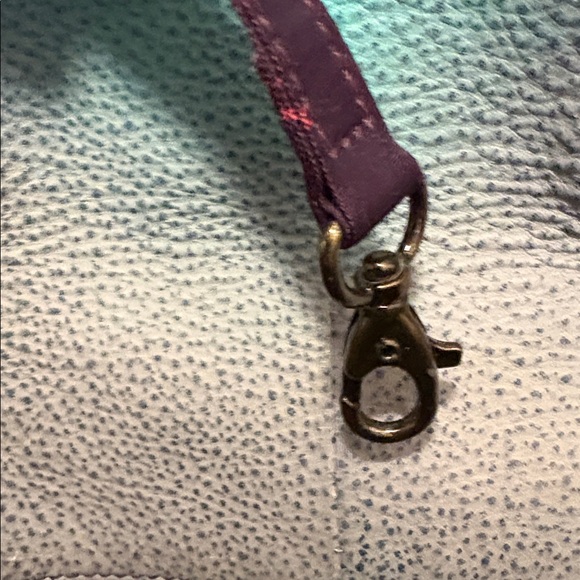 [Anuschka] Hand-Painted Leather Medium Flap Messenger Bag Purse, "Dolphin World" - Picture 12 of 16